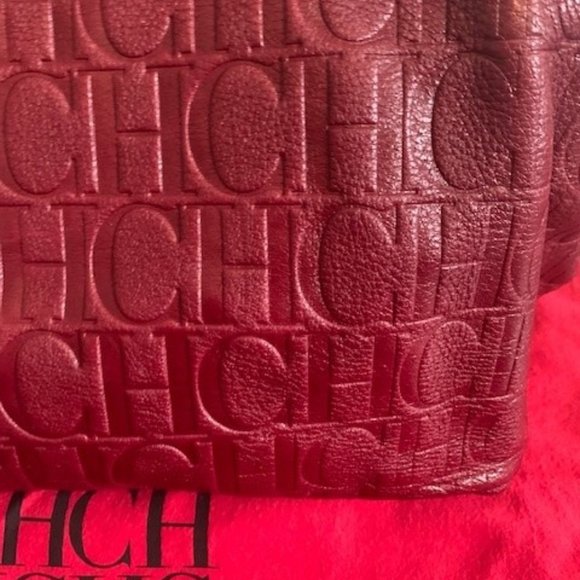 Carolina Herrera leather tote - Picture 1 of 7